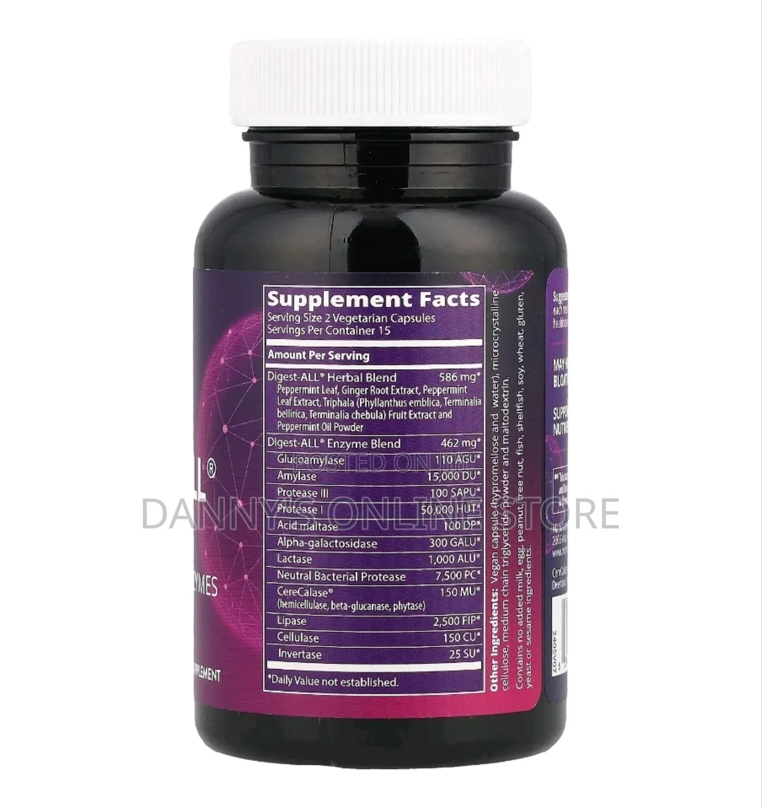 Complex Digestive Enzymes, 30 Capsules