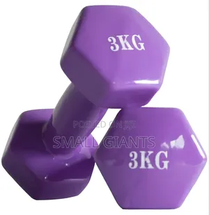 Premium Quality 3kg Vinyl Dumbbell 2 PCS