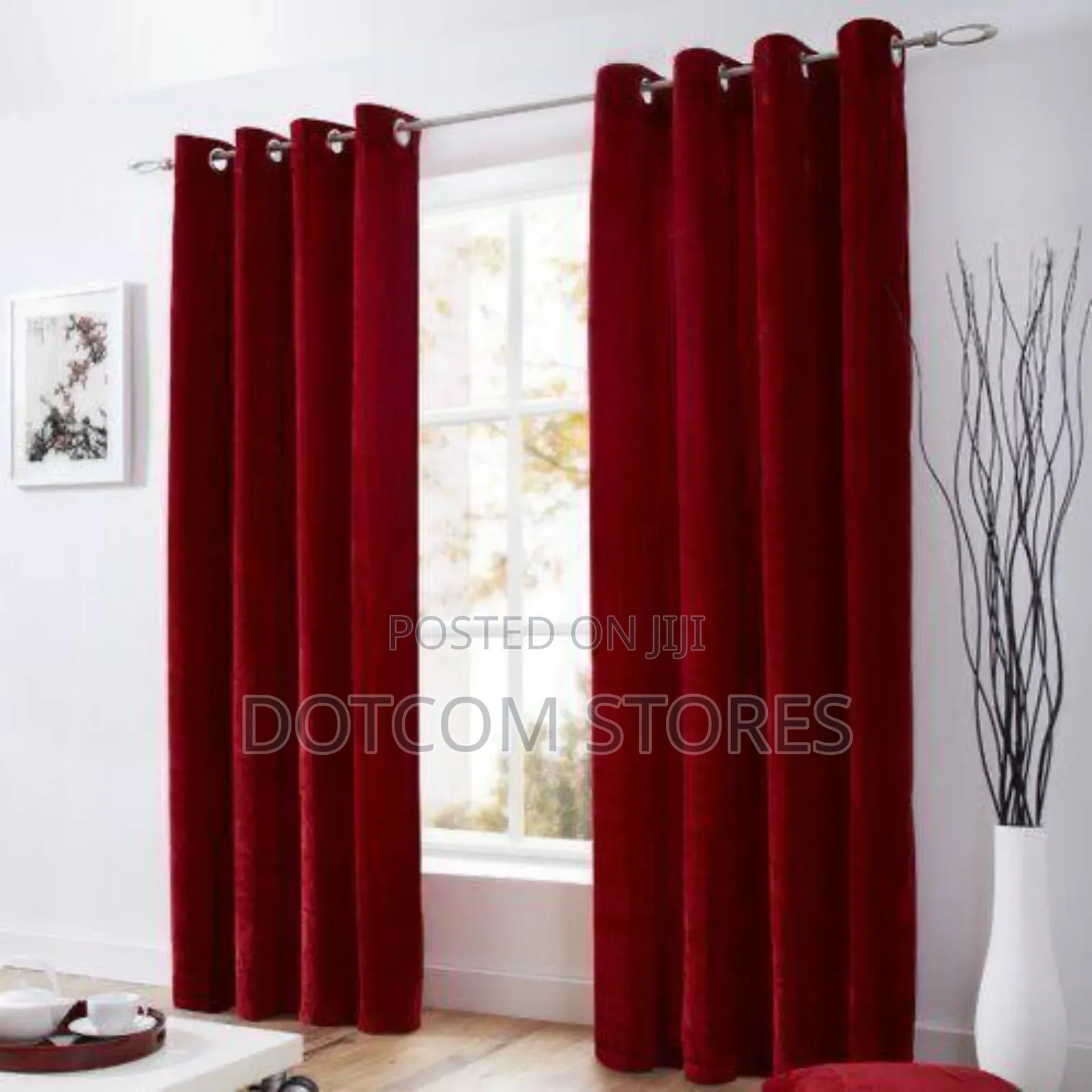3-piece Plain Curtains