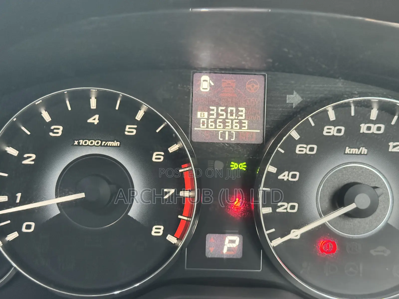 Subaru Outback 2.5i Premium 2011 Black