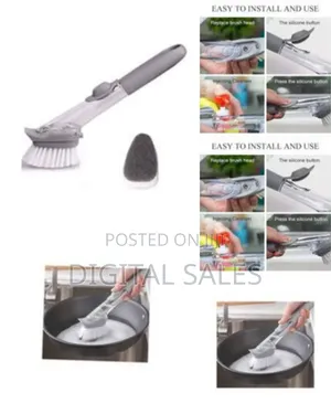Soap Dispensing Dish Brush