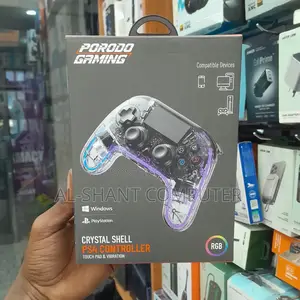 Porodo Crystal Shell Ps4 Controller/ Ps4 Controller