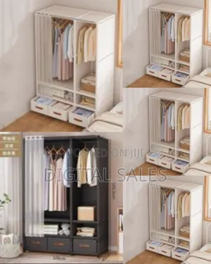 Versatile Portable Modular Wardrobe Storage Organizer