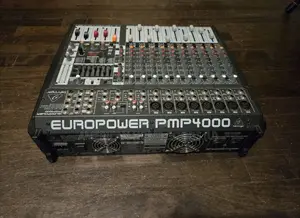 Berhinger Europower Pmp4000 Power Mixer, 16 Channels, 240v, Usb, Fx