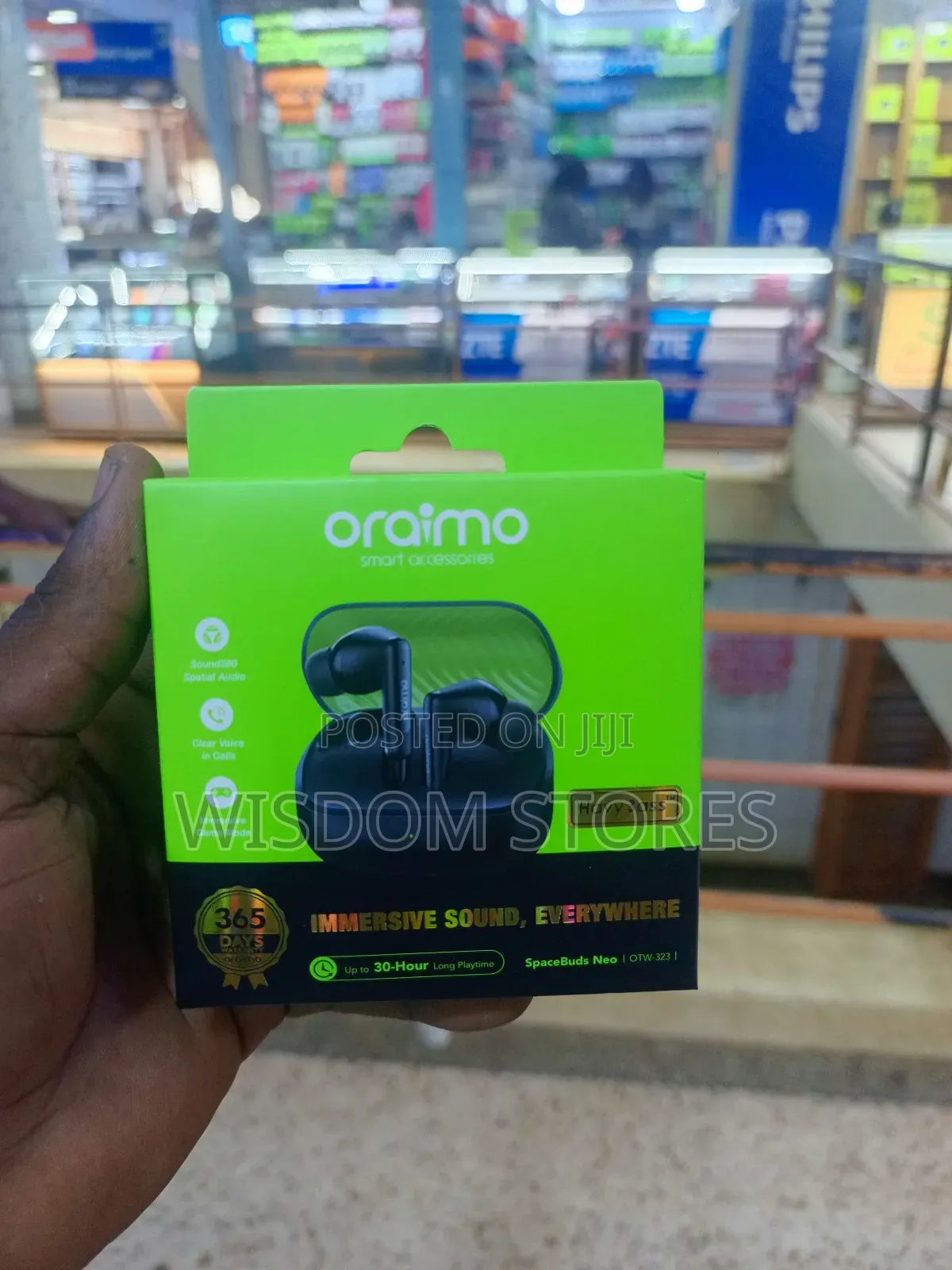 Oraimo Spacebuds Neo True Wireless Spatial Earbuds (Model Otw-323).
