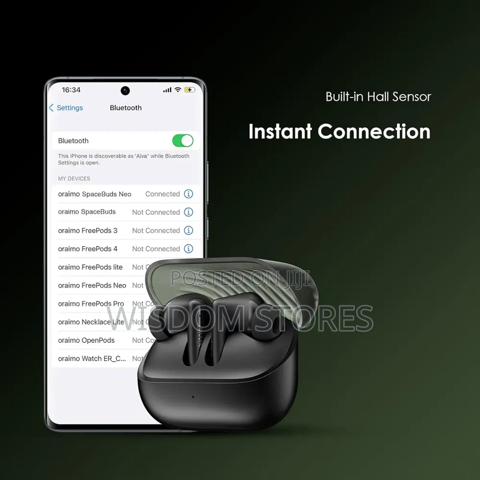 Oraimo Spacebuds Neo Wireless Earbuds Bluetooth 5.4 in Ear Headphones