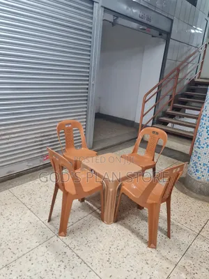 Hammock Plastic Table and Chairs Plastic Table And