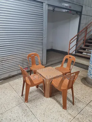 Hammock Plastic Table and Chairs Plastic Table And