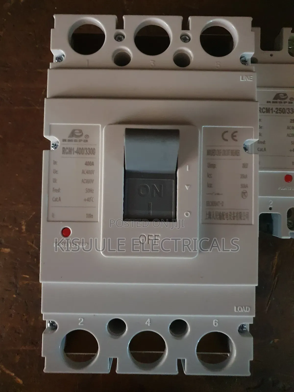 400a 3pole McCb 3phase Circuit Breaker
