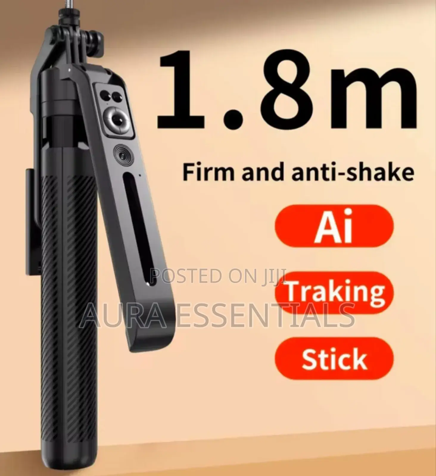 C12 Ai Face-Tracking Tripod Selfie Stick