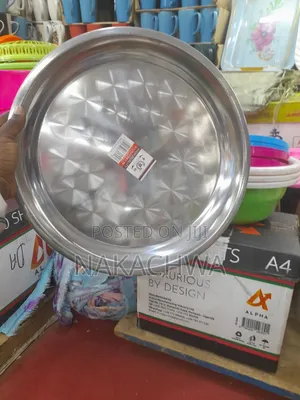Stainless Steel Tray Size 35cm of 12pices