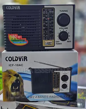Coldyir Icf-10ac Portable 4-Band Radio