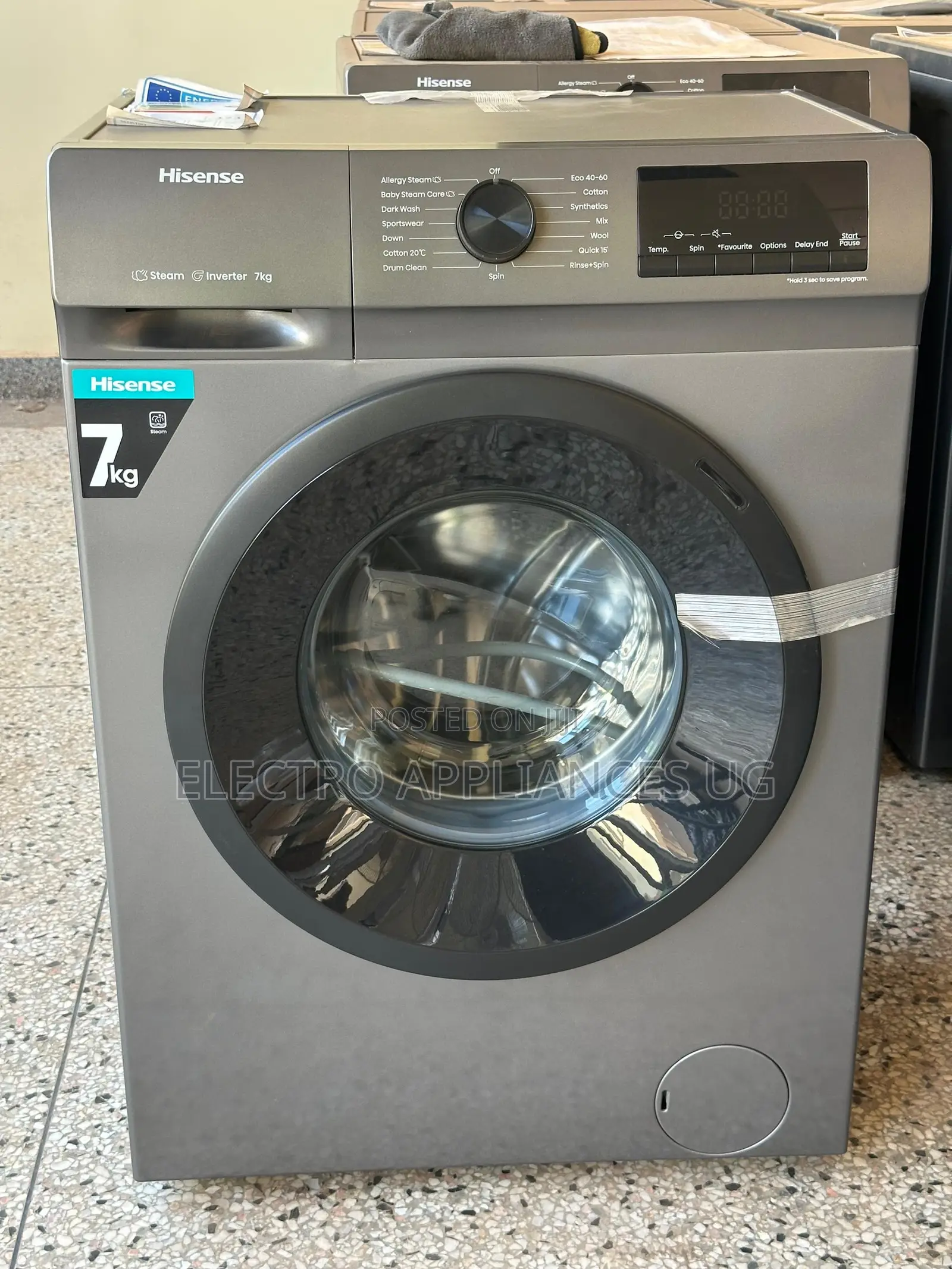 Hisense 7kg Front Loader Machine.