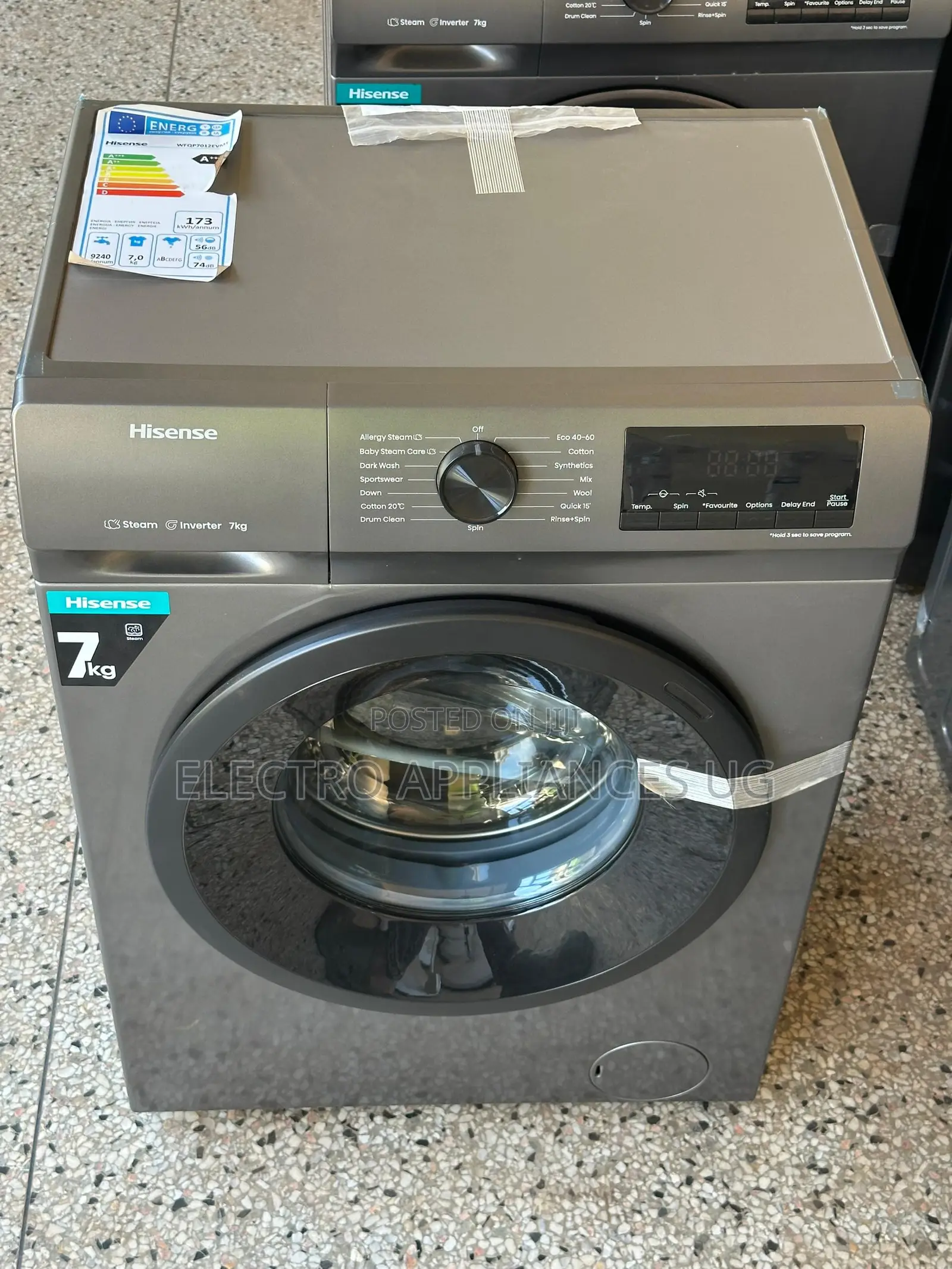 Hisense 7kg Front Loader Machine.