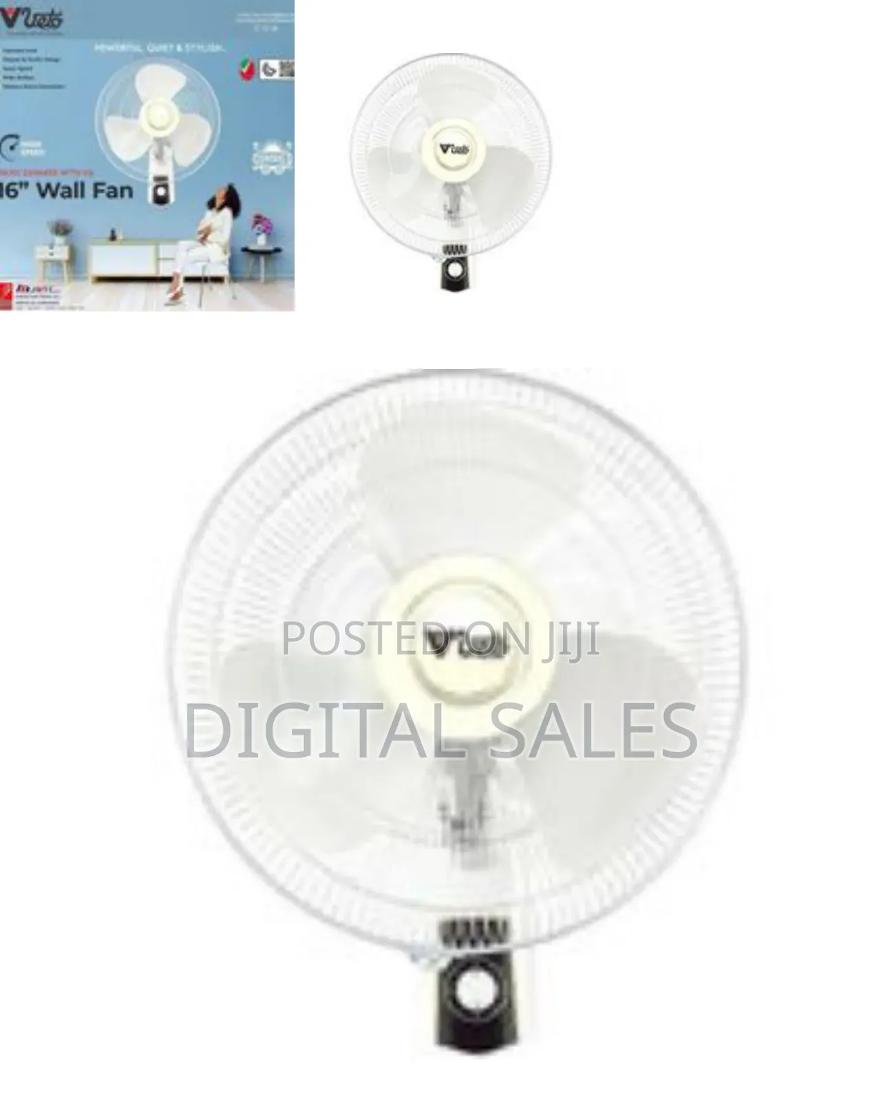 Veto 16inches Wall Mountable Fan