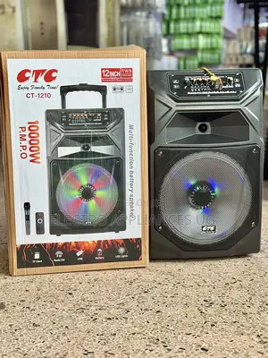 CTC Ct-1210 12-Inch Rechargeable TWS Speaker.