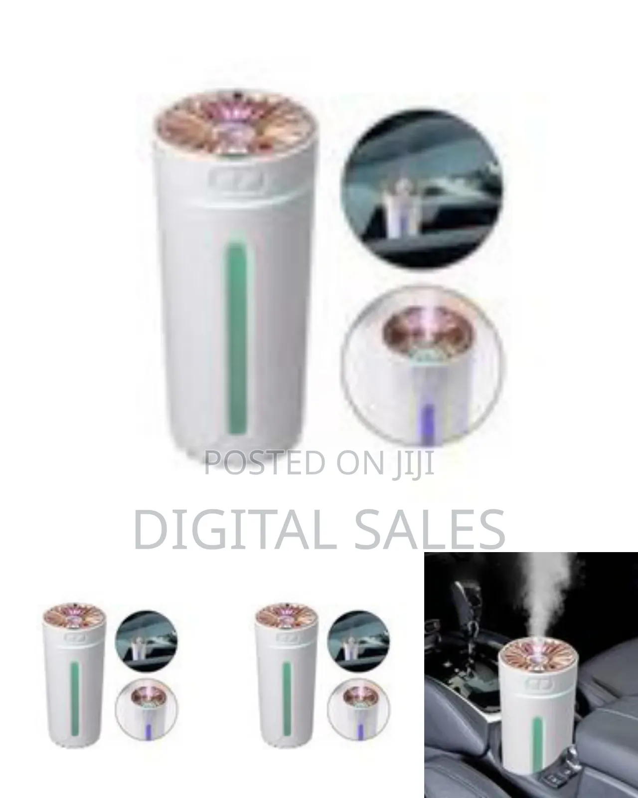 Mini Essential Usb Ultrasonic Air Humidifie Led Aroma