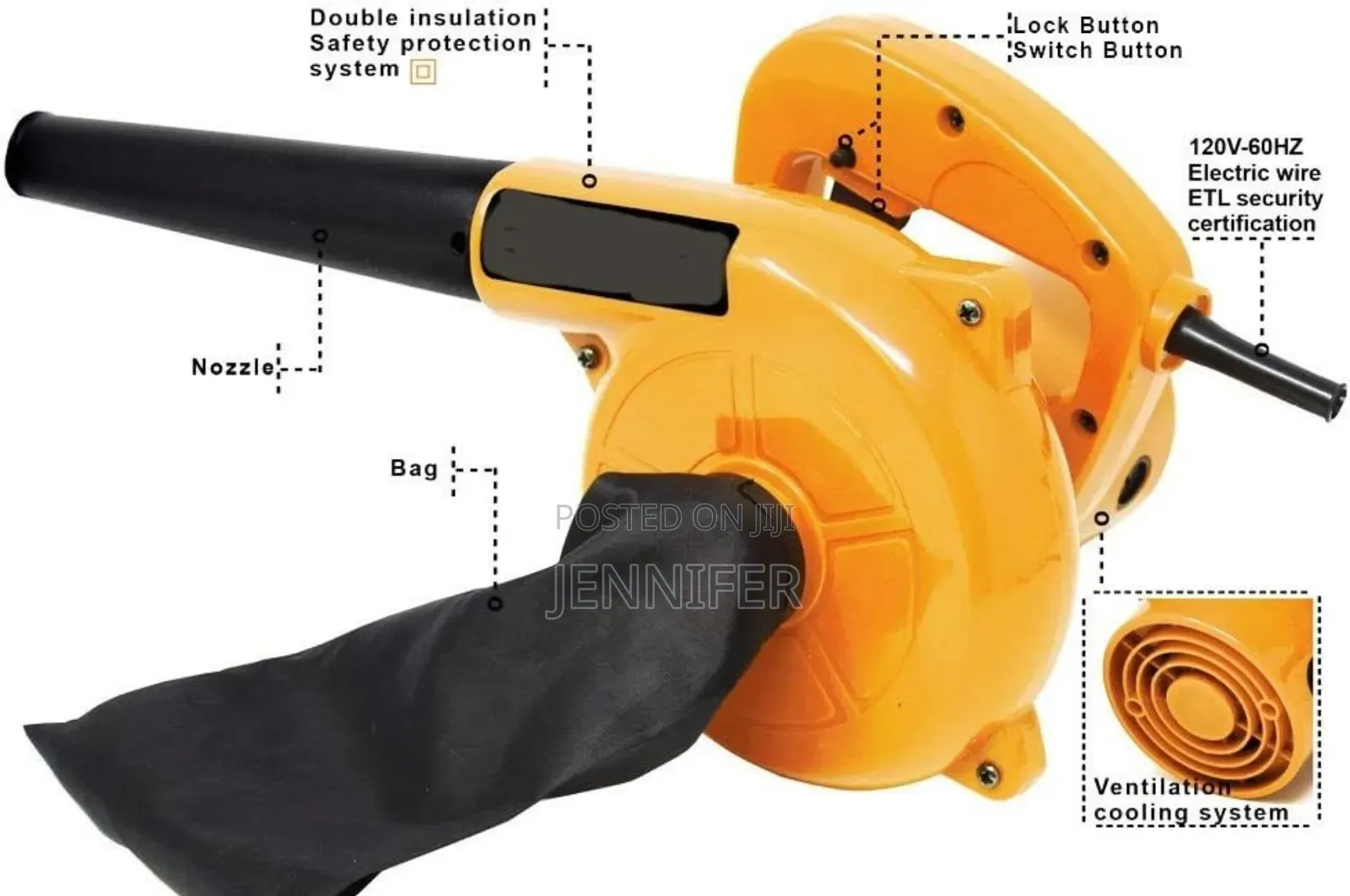 Hi Speed Powerful Electric Air Blower