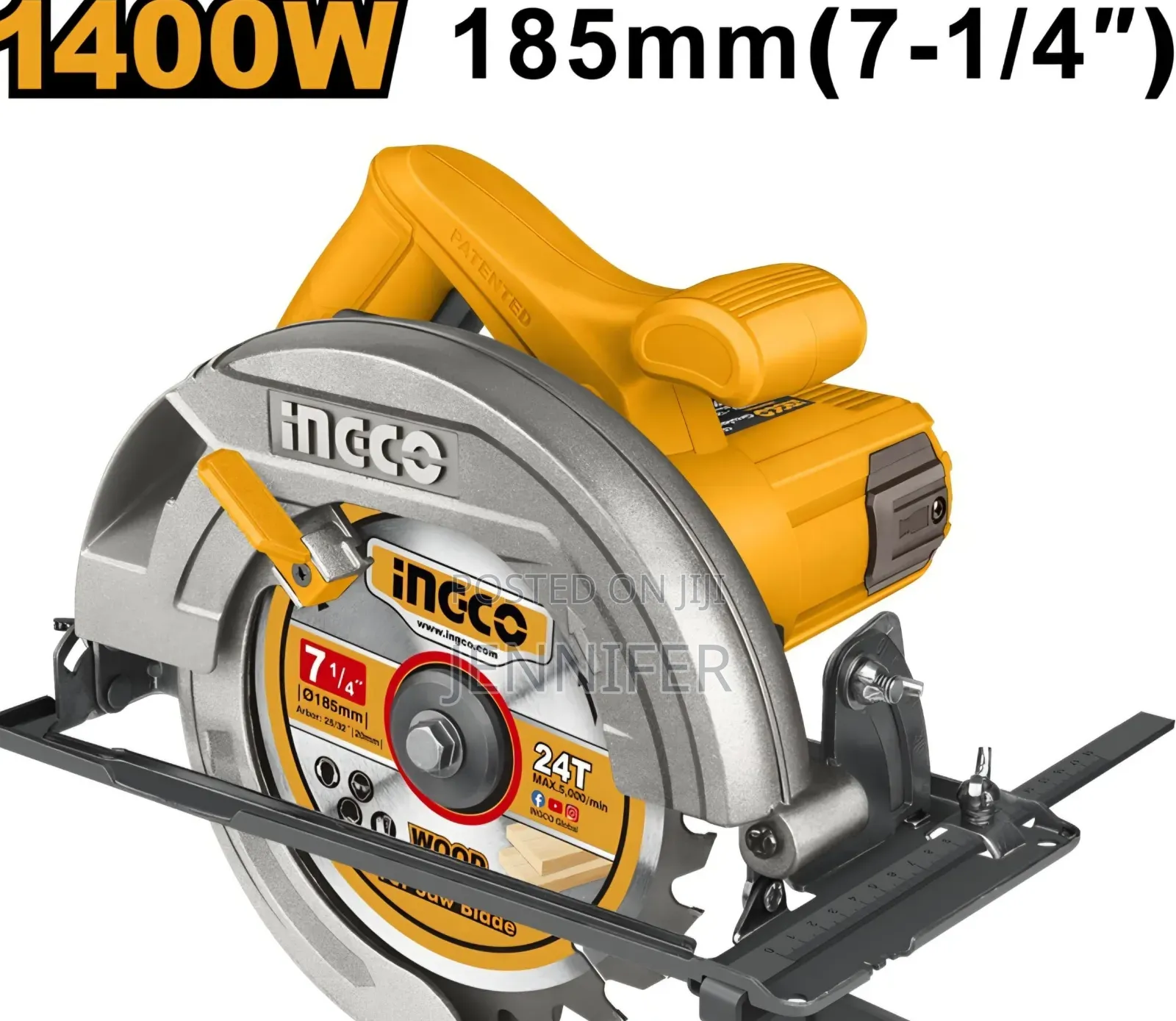 Ingco Circular Saw 185mm 1400w