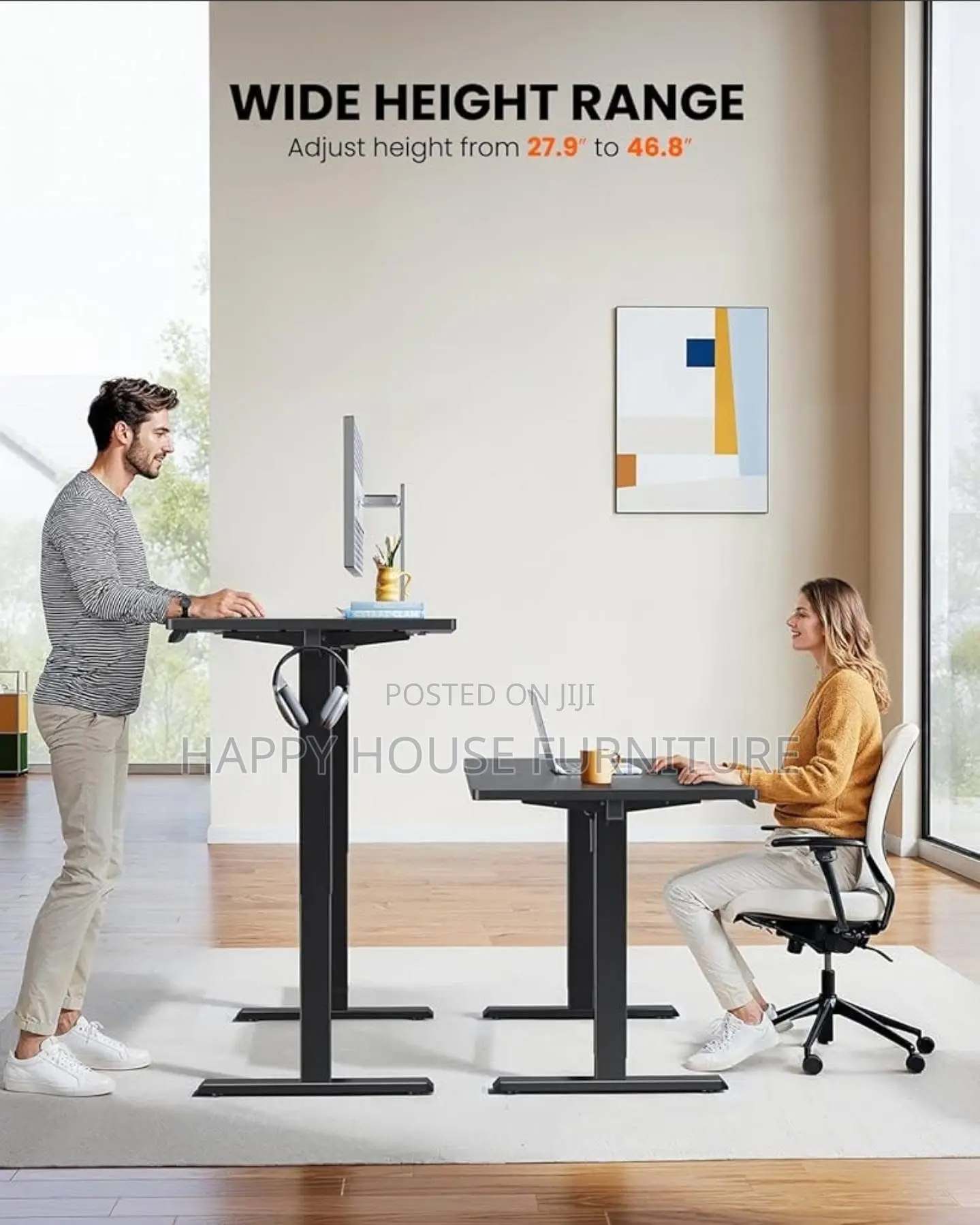 Adjustable Electric Office Desk ( Working Desk )