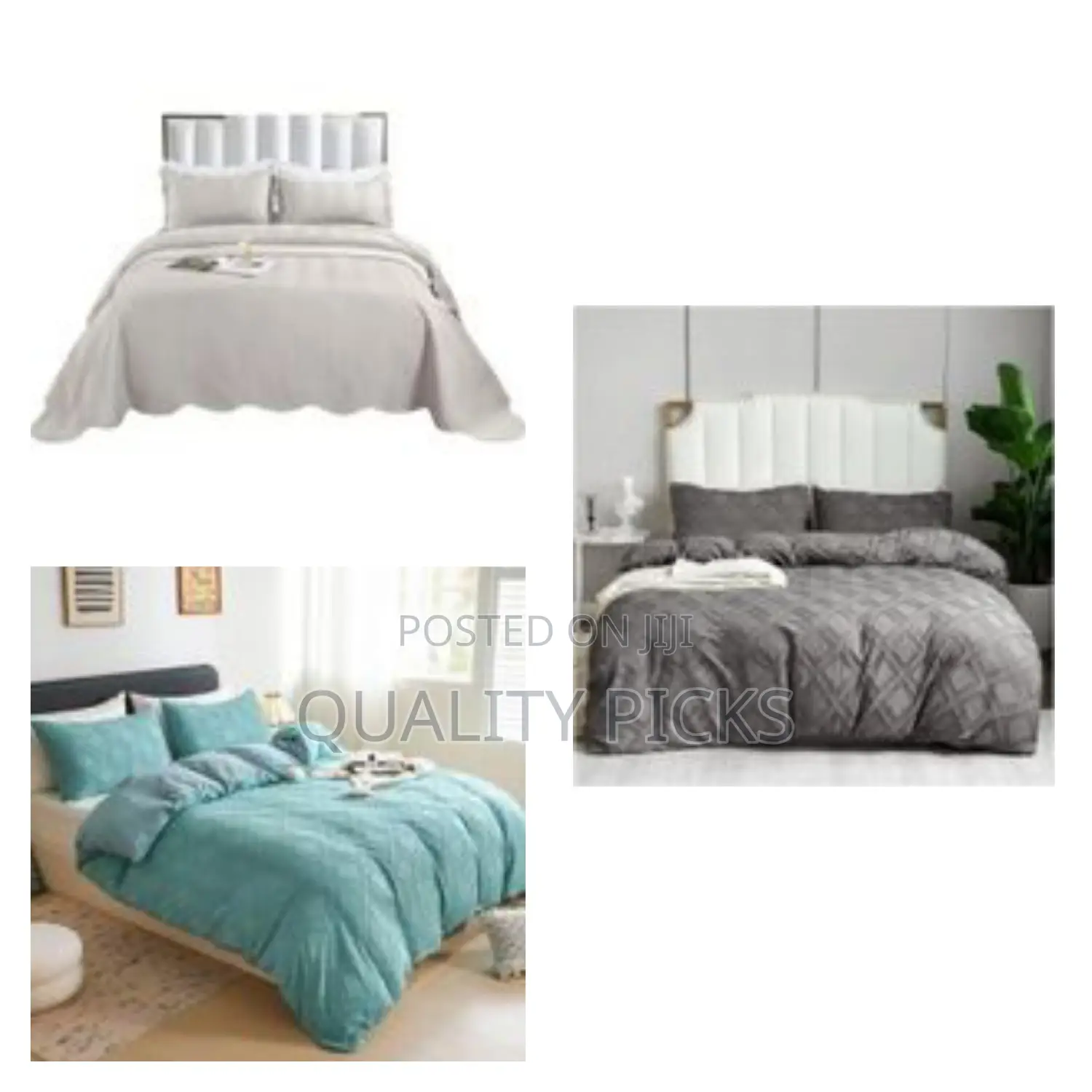 Stylish Textured Duvet Cover / Comforter Set (6*6)