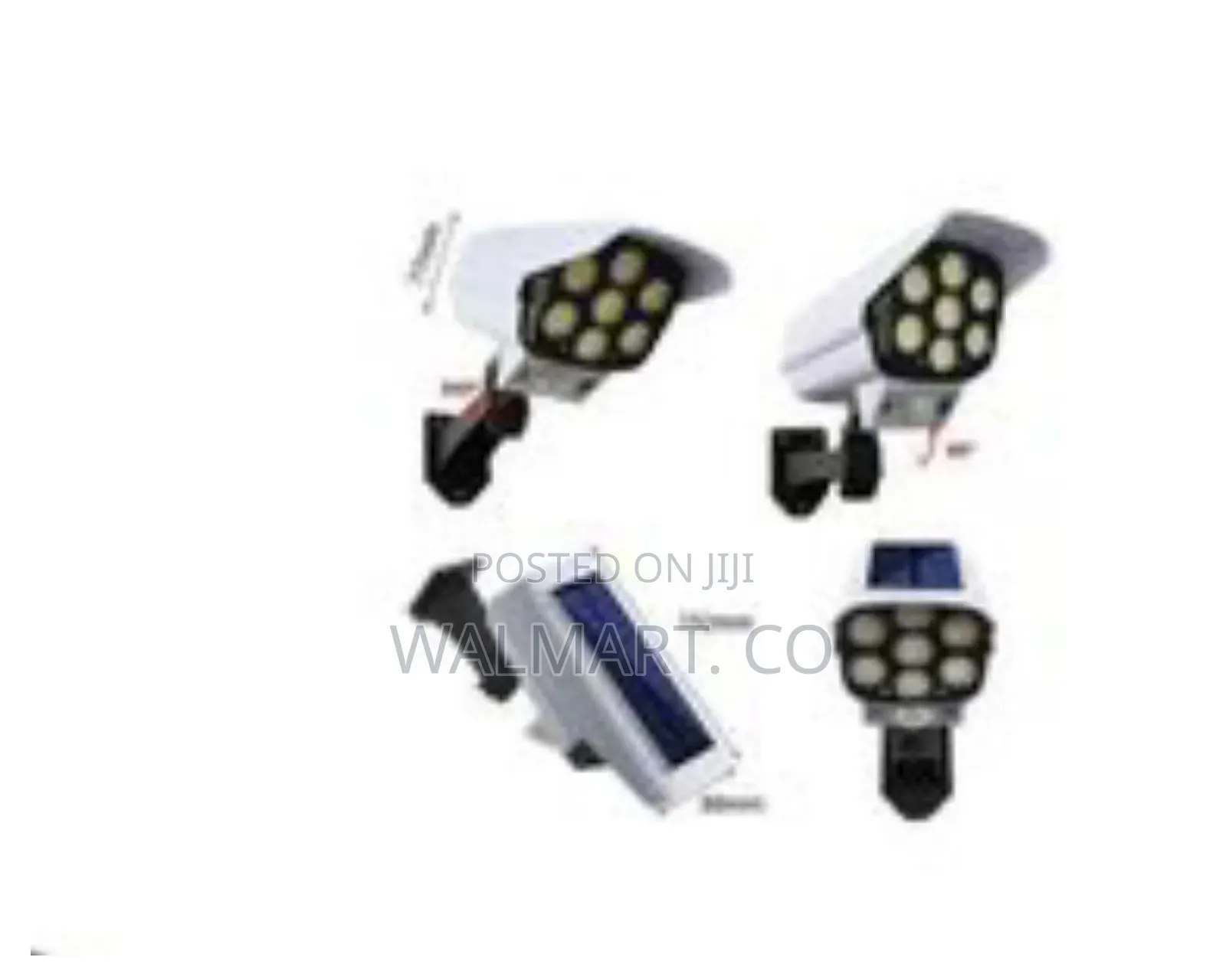 Solar Power Dummy Security Camera With Motion Sensor Light