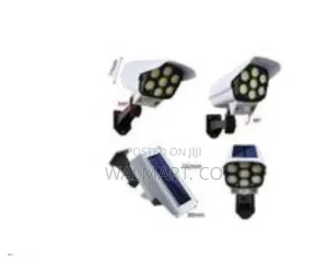 Solar Power Dummy Security Camera With Motion Sensor Light
