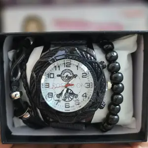 Fashion Watch and Bracelet Gift Set