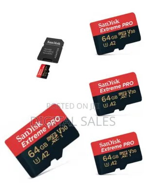 Sandisk 64gb Microsdxc Extreme Pro With Adapter 200mb/S -