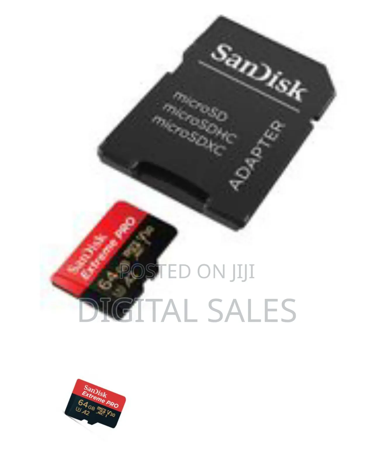 Sandisk 64gb Microsdxc Extreme Pro With Adapter 200mb/S -