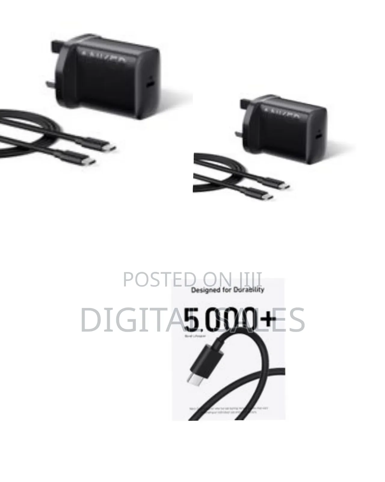 Anker Usb C Plug, 25w Charger With Cable