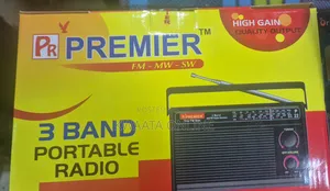 Radio Antenna Sound Am Fm 3 Band Analog Vintage Battery Powered