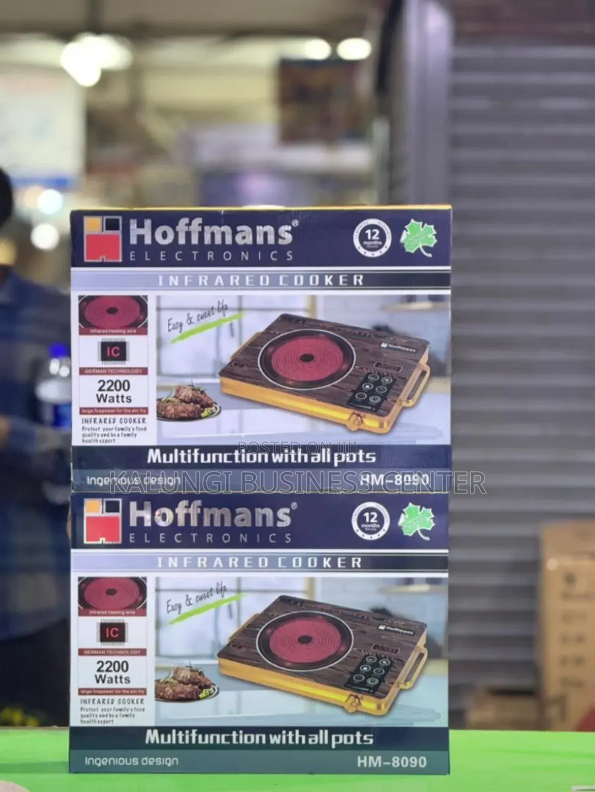 Hoffman Single Infrared Induction Cooker