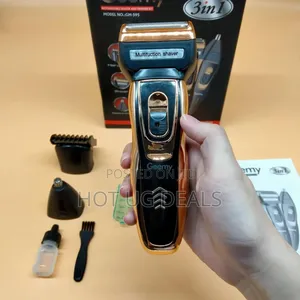 Geemy  Beard Trimmer Hair Clipper Machine 3 In 1 Rechargeable