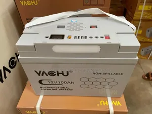 Yachu 100ah Solar Battery With Controller Inverter
