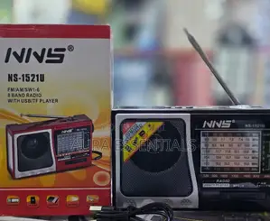 NNS Ns-1521u Portable 8-Band Radio and Music