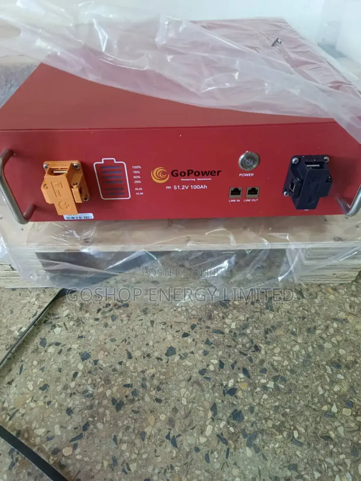 51.2v 100ah Gopower Lithium Batteries