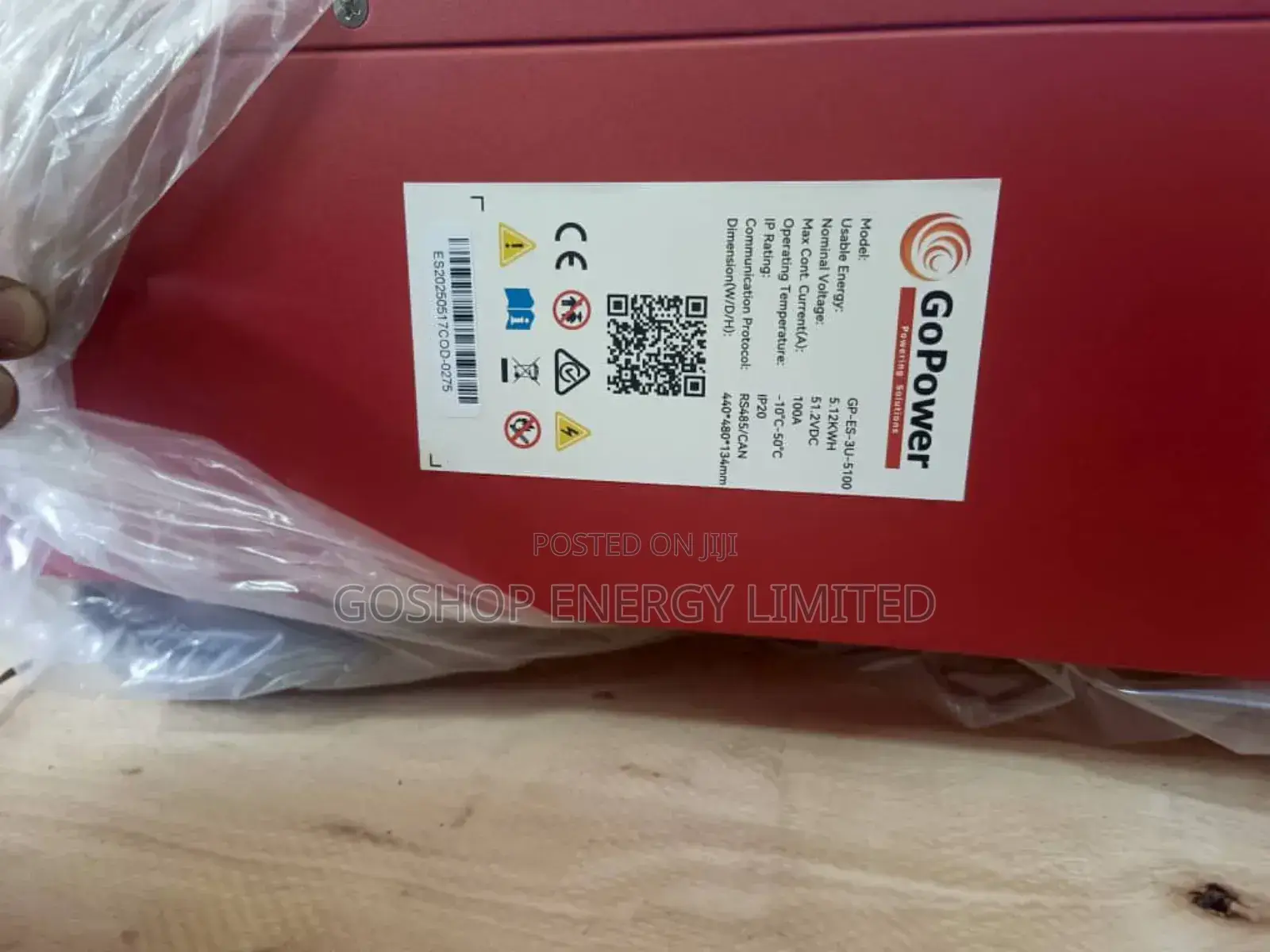 51.2v 100ah Gopower Lithium Batteries