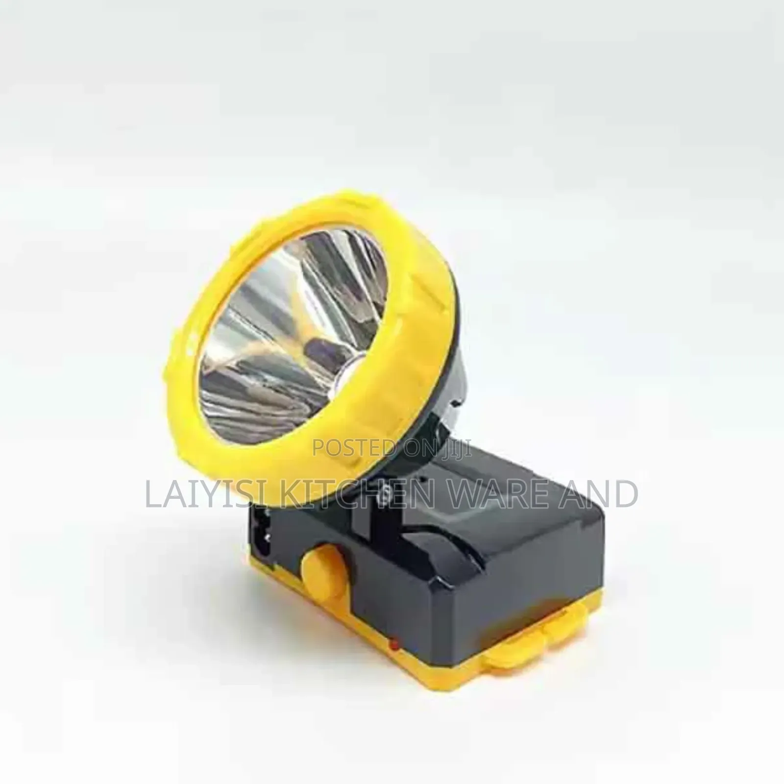Rechargeable Led Head Torch With Long-Range Beam Hands-Free Design
