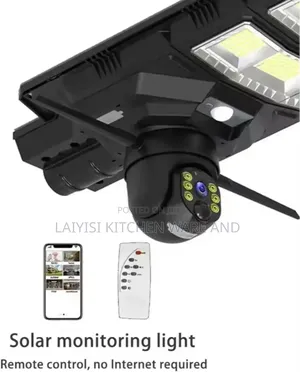 Ai Solar Camera With Street Light All In One Water-proof With Remote