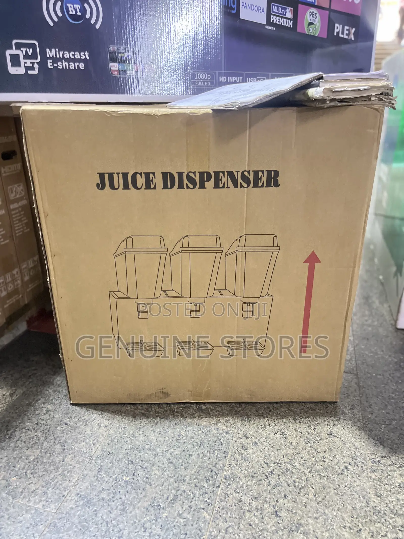 Triple Juice Dispenser/ Brand New