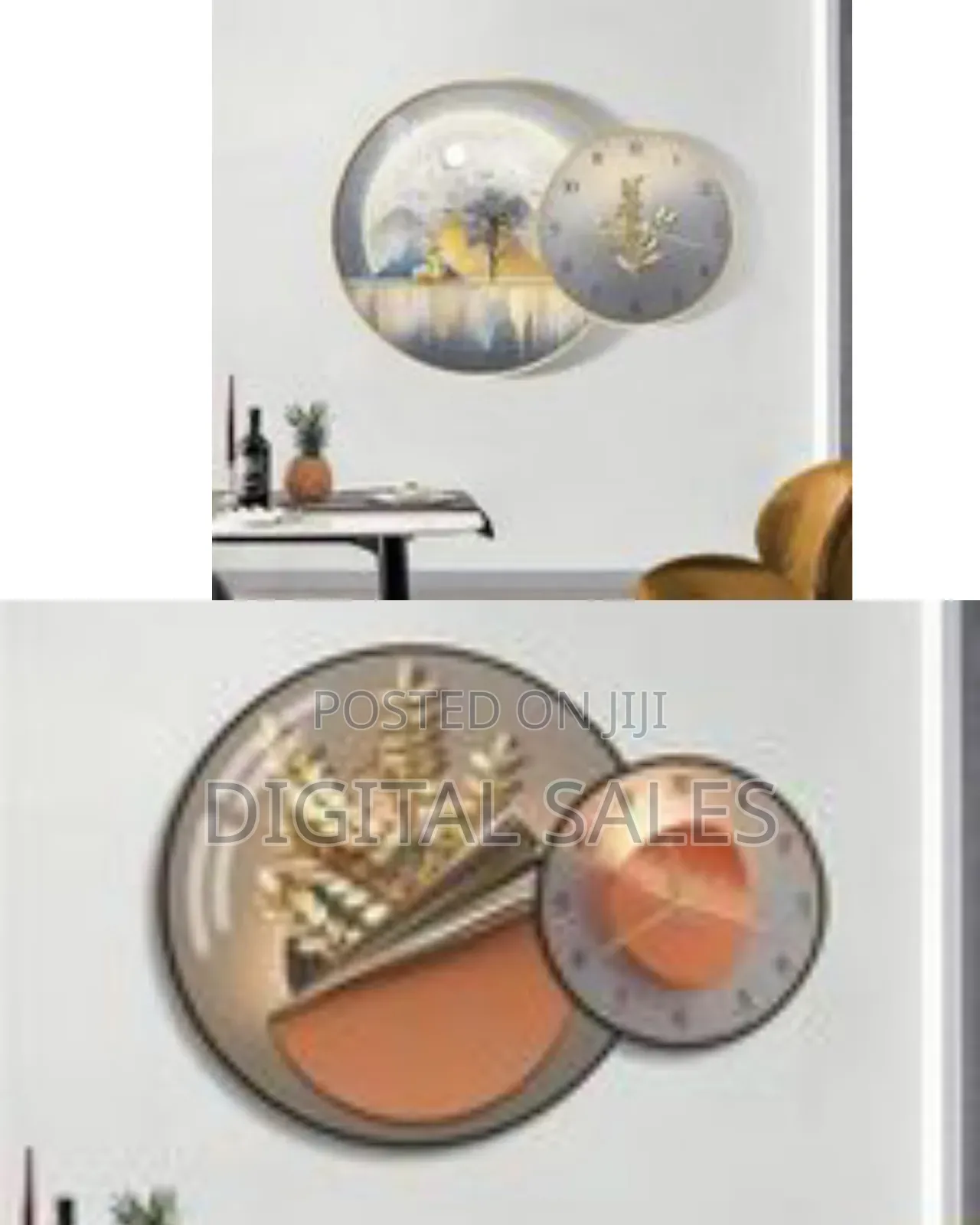 Modern Abstract Decorative Wall Clock