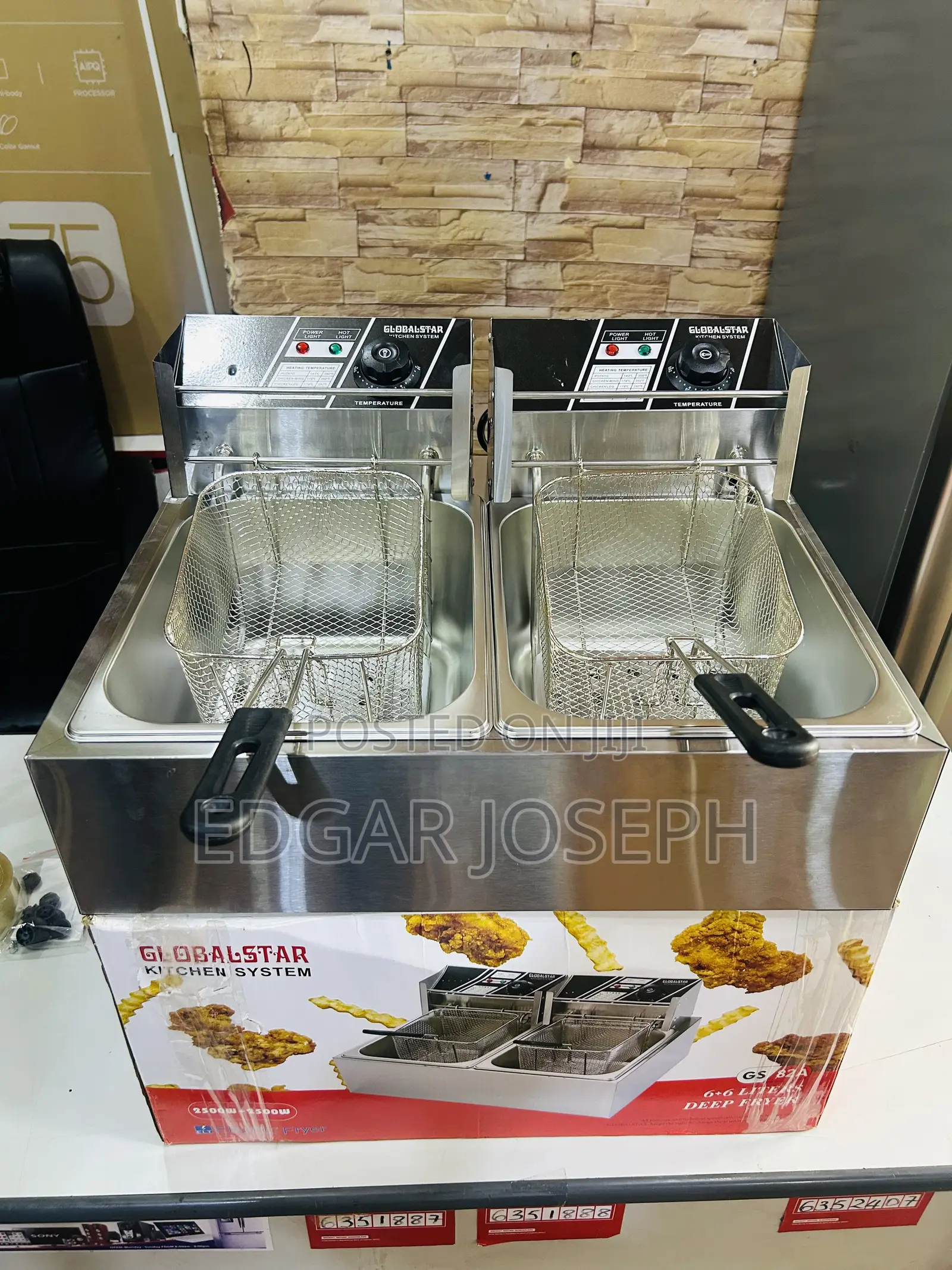 Globalstar Deep Fryer 6l + 6l