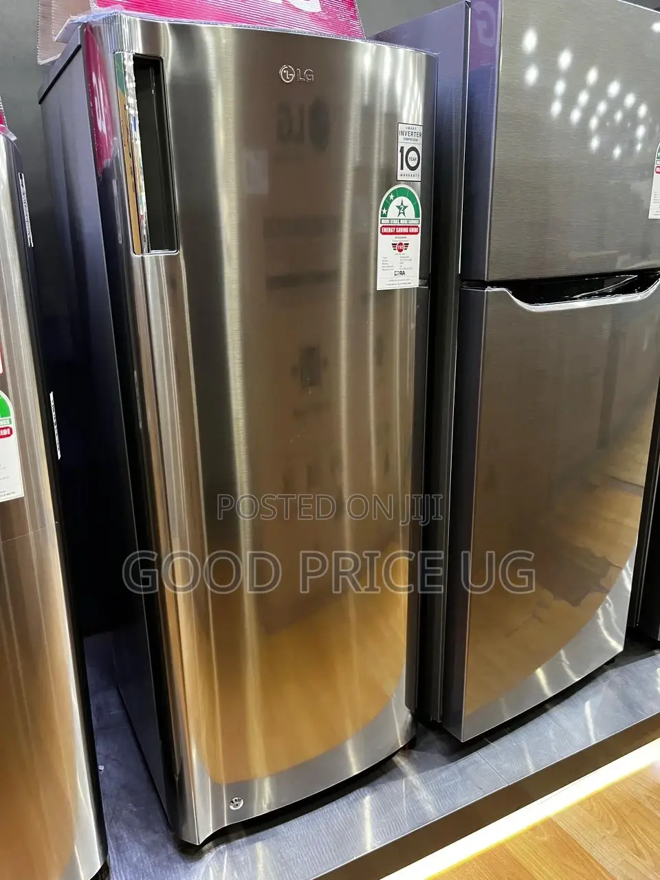 Lg 170-Liter Single-Door Refrigerator, Likely Model Gl-Y201slbb.