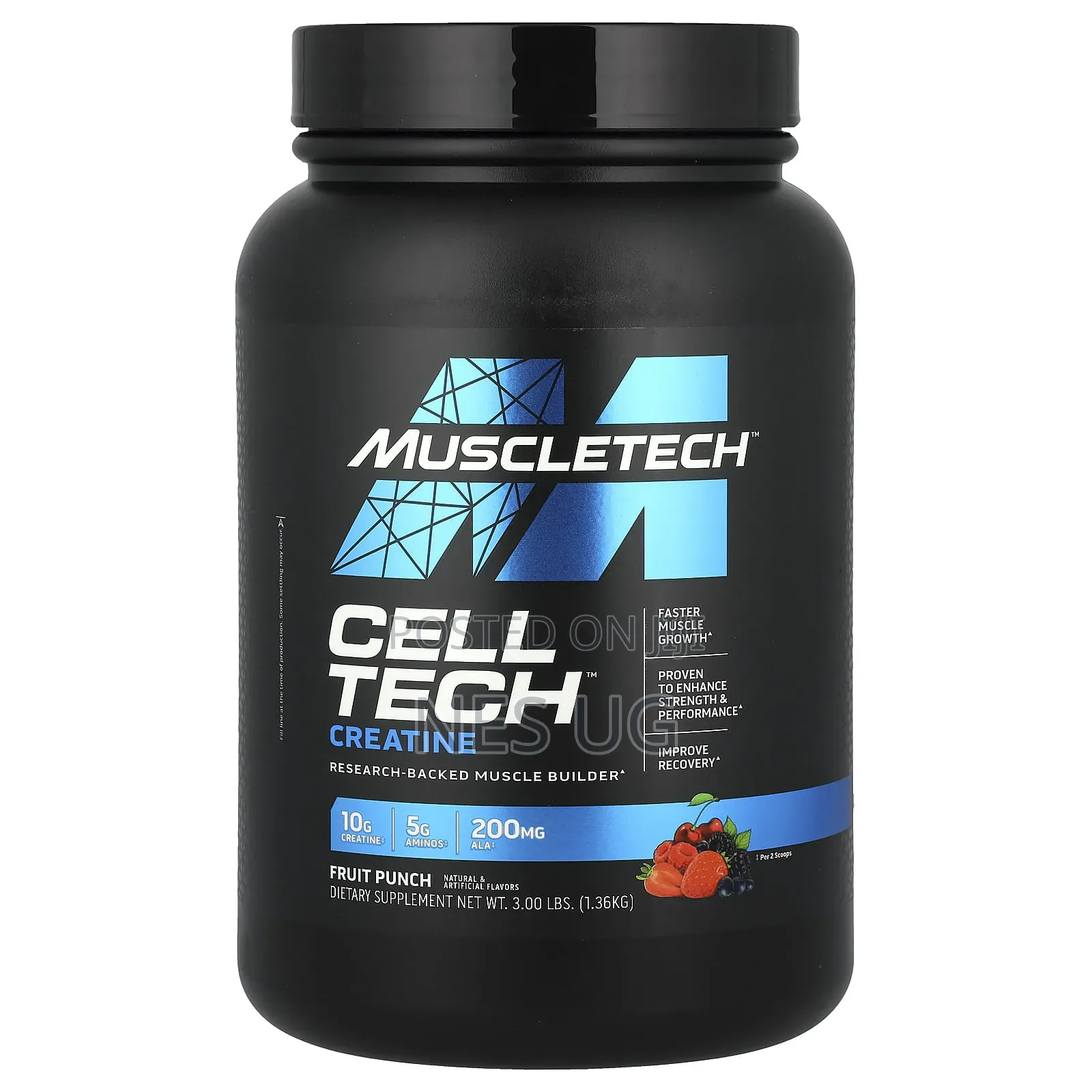 Cell-techtm Creatine Fruit Punch 3 Lbs (1.36 Kg)