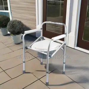 Adjustable Aluminum Commode Chair