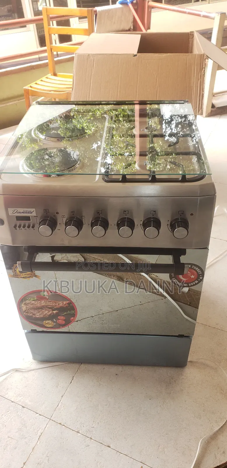 Blue Frame Diamond 60×60 Cooker