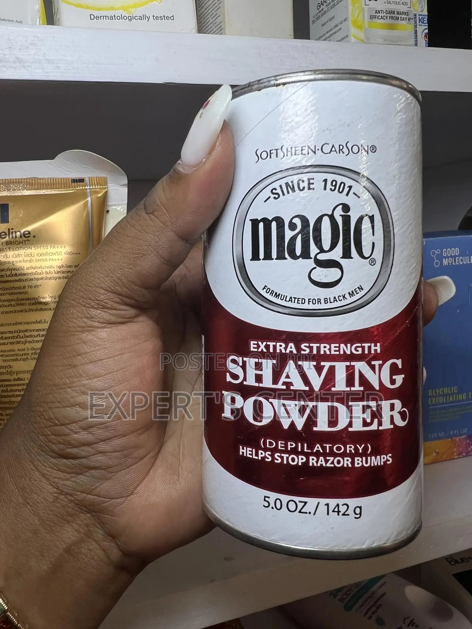 Magic Shaving Powder