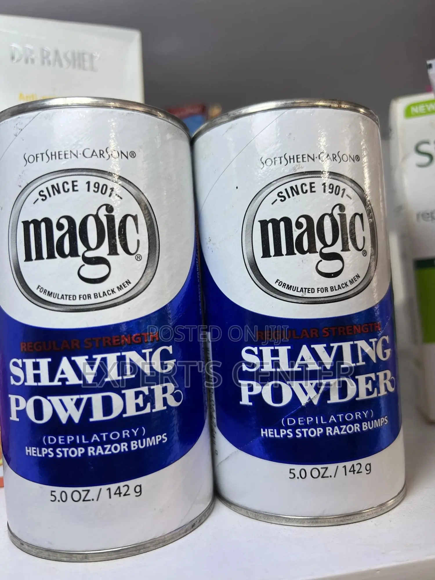 Magic Shaving Powder Blue
