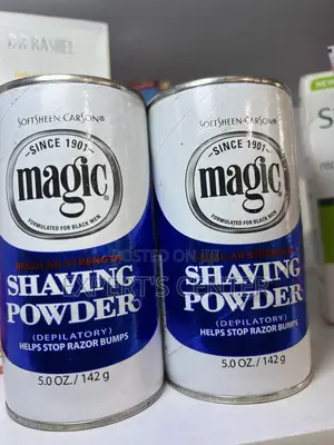 Magic Shaving Powder Blue